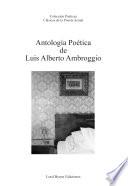 libro Antología Poética De Luis Alberto Ambroggio